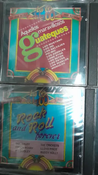 Lote CDs Música Años 60,precio por todos.