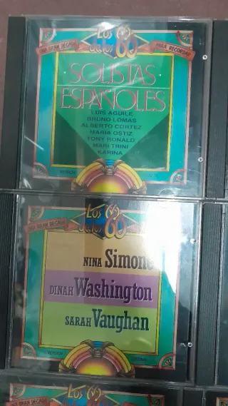 Lote CDs Música Años 60,precio por todos.