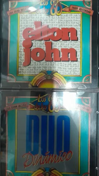 Lote CDs Música Años 60,precio por todos.