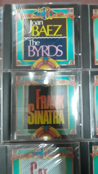 Lote CDs Música Años 60,precio por todos.