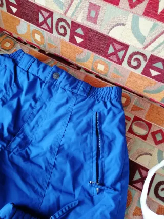 Pantaloni da neve blu