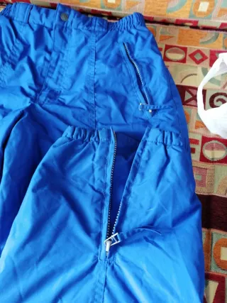 Pantaloni da neve blu