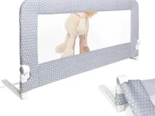 Barrera Cama Niños Abatible 150cm Estrella