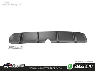 DIFUSOR TRASERO HONDA ACCORD MK8 2008-2011 NEGRO BRILLO