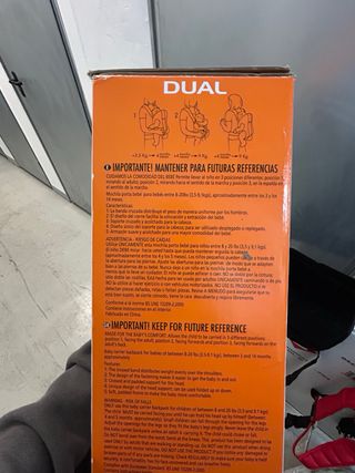 Mochila Portabebé Jane Dual 3 en 1