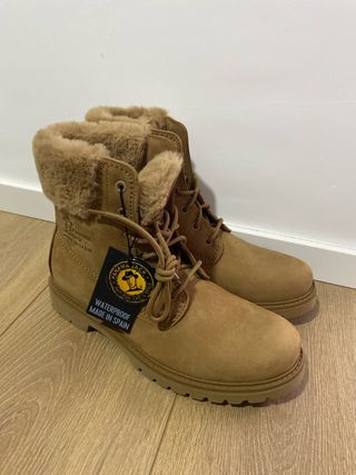 Botas Panama Jack Beige  Talla 41