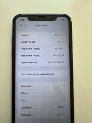 iPhone 11 128GB Blanco