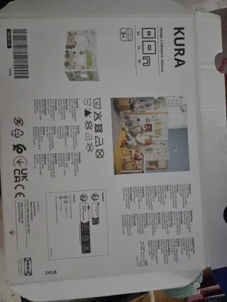 Dosel cama infantil KURA IKEA