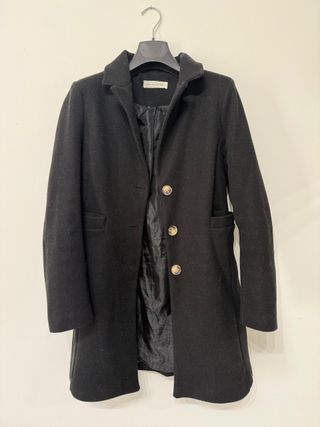 Cappotto Nero Made in Italy