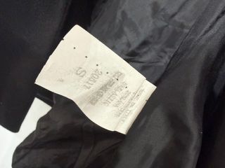 Cappotto Nero Made in Italy