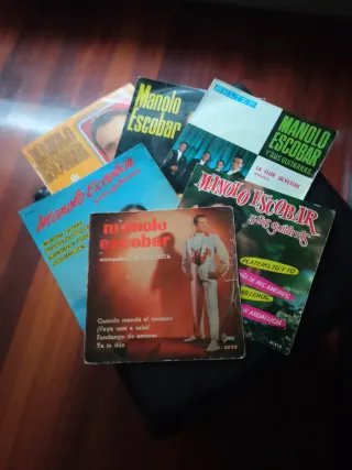 6 Vinilos Manolo Escobar Flamenco y Sevillanas