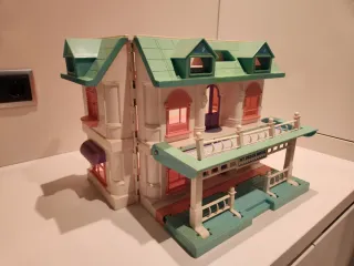 Casita de muñecas infantil plegable