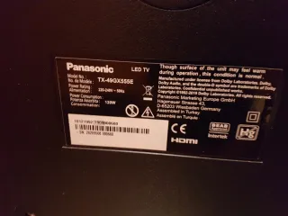 TV Panasonic 49 4K Ultra HD