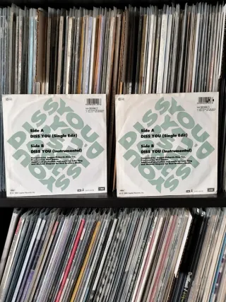 Lote 2 Vinilos King Tee - Diss You 7" 1990