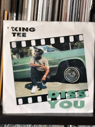 Lote 2 Vinilos King Tee - Diss You 7" 1990