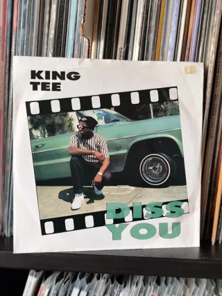 Lote 2 Vinilos King Tee - Diss You 7" 1990