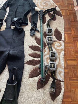 Equipo completo pesca submarina