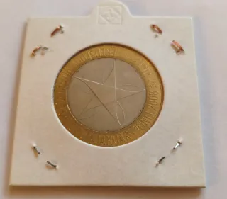 5 Monedas de 3€ Eslovenia, años 2008 a 2012