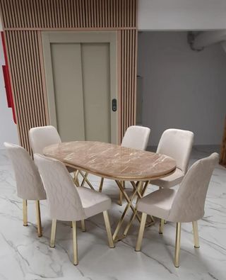 Pack Turquia (Mesa con 6 sillas), colores