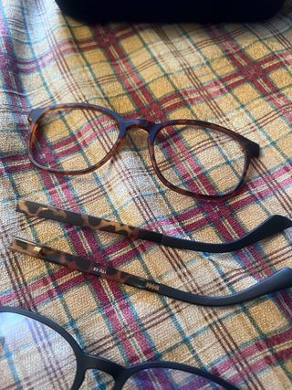 Gafas con clip para sol y visión nocturna