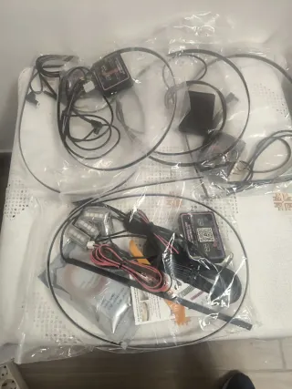 Luz ambiental LED para coche Bluetooth