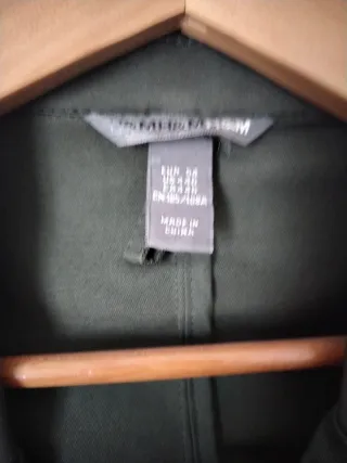 Chaqueta verde militar