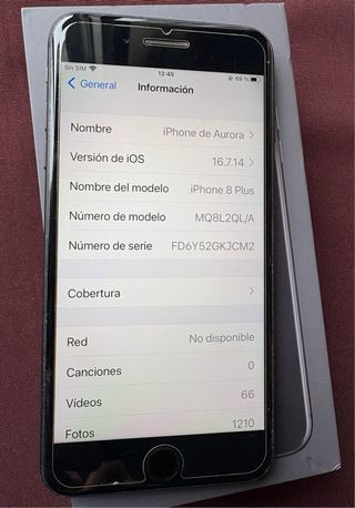 iPhone 8 Plus 64GB Gris Espacial