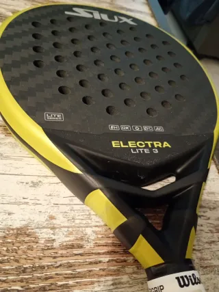 Pala Pádel SiuX Electra Lite3 Carbono.