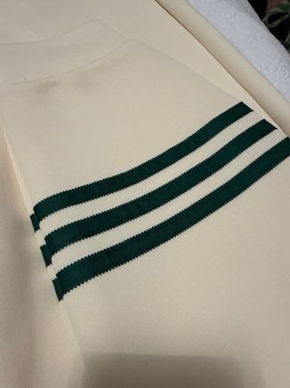 Pantalón chándal Adidas Beige Verde Talla xs