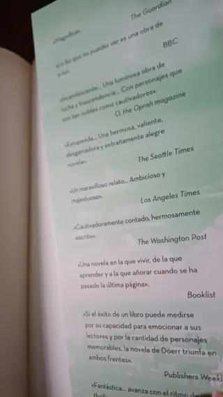 La luz que no puedes ver (Spanish Edition)