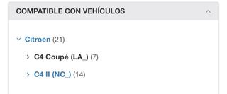 Faro Derecho Citroën C4 II