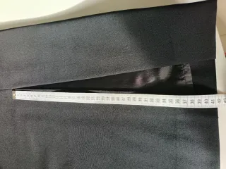 Gonna tubino nera Tg 48 con spacco