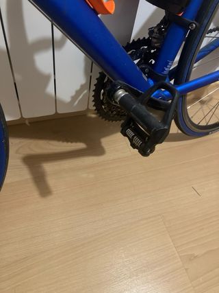 Bicicleta Carretera Btwin aluminio talla M.