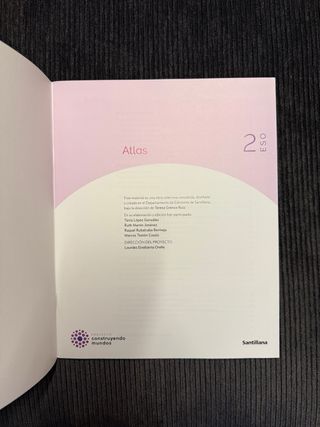 Atlas 2 ESO Geografía Santillana