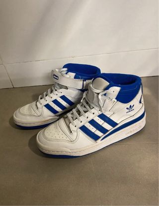 Adidas Forum Mid Blancas y Azules