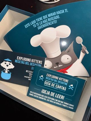Exploding Kittens Recetas del Desastre