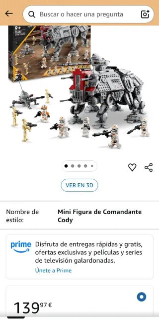 LEGO Star Wars AT-TE Walker 75337