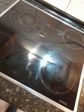 Vitrocerámica y horno Bosch