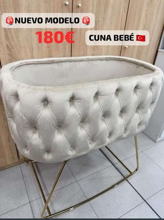 Cuna bebé terciopelo