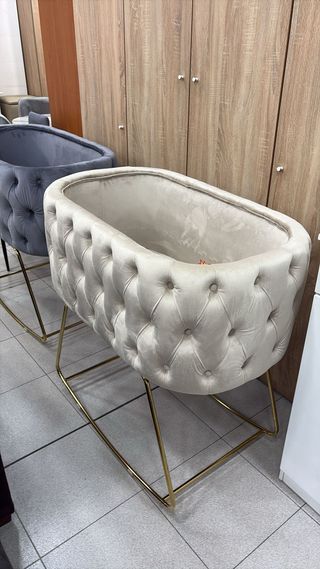 Cuna bebé terciopelo