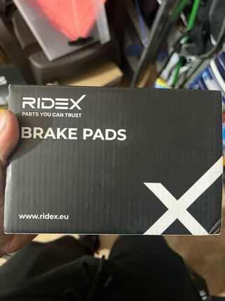 Disco y pastillas de Freno RIDEX