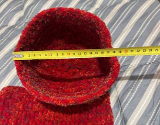 Conjunto Gorro y Braga Tejido a Mano