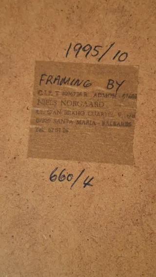 Cuadro decorativo niña