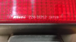 Guardabarros y luz trasera TMAX