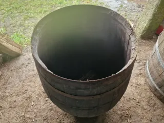 Barril de madera para vino (DECORACION)