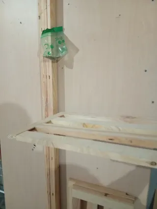 Estantería de madera de 5 baldas