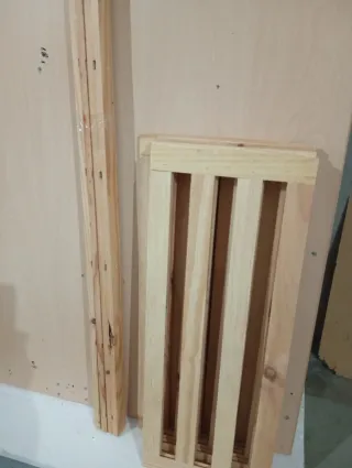Estantería de madera de 5 baldas