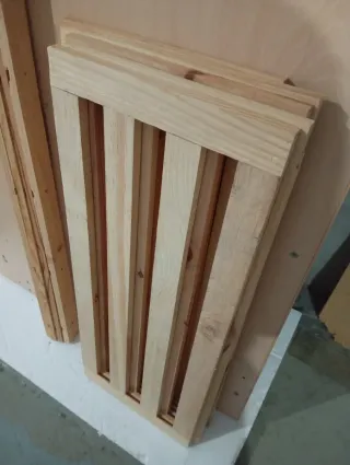 Estantería de madera de 5 baldas
