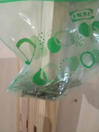 Estantería de madera de 5 baldas