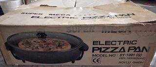 Padella elettrica con coperchio in vetro